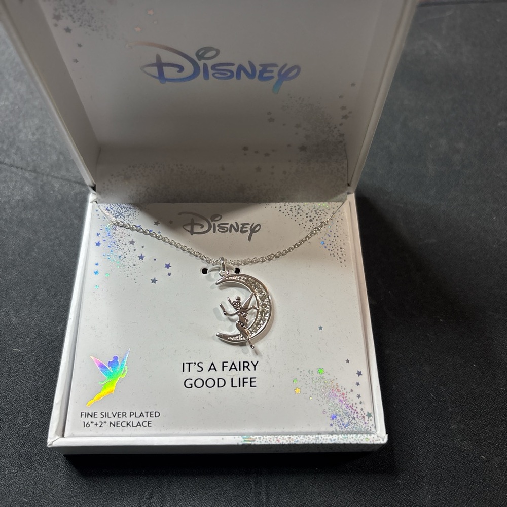 Disney Silver Enchanted Pendant Necklace